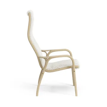 Butaca infantil Lamini roble lacado/piel de oveja - Offwhite (blanco) - Swedese