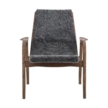 Butaca Laminett roble/piel de oveja Special Edition - Rubio Monocoat Chocolate-Charcoal - Swedese
