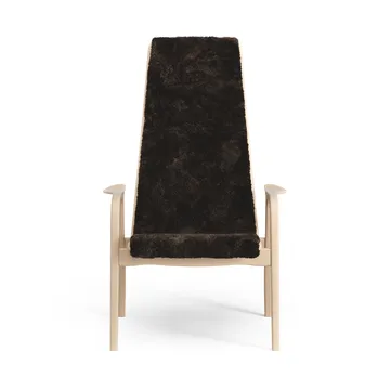 Butaca Lamino haya lacada/piel de oveja - Espresso (marrón) - Swedese