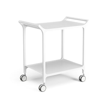 Carrito para servir Teatime - fresno lacado blanco - Swedese