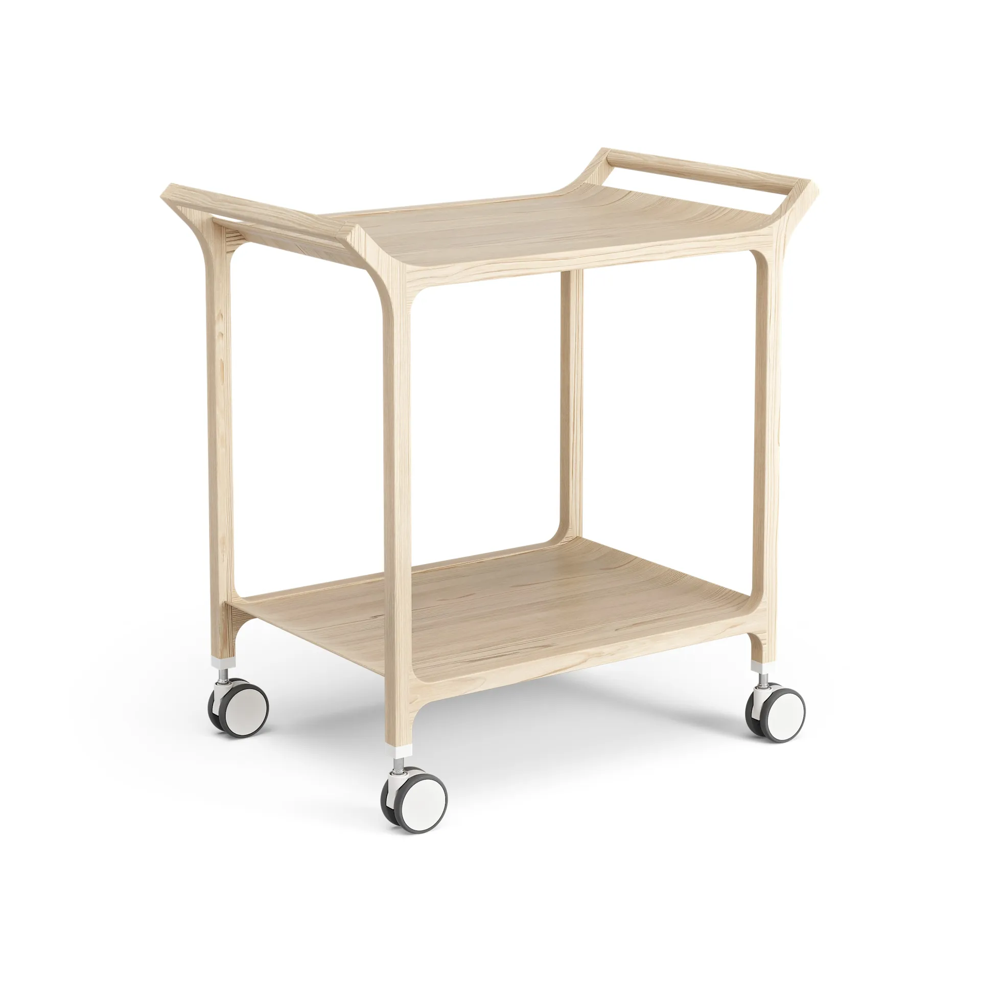 Carrito para servir Teatime, fresno lacado Swedese