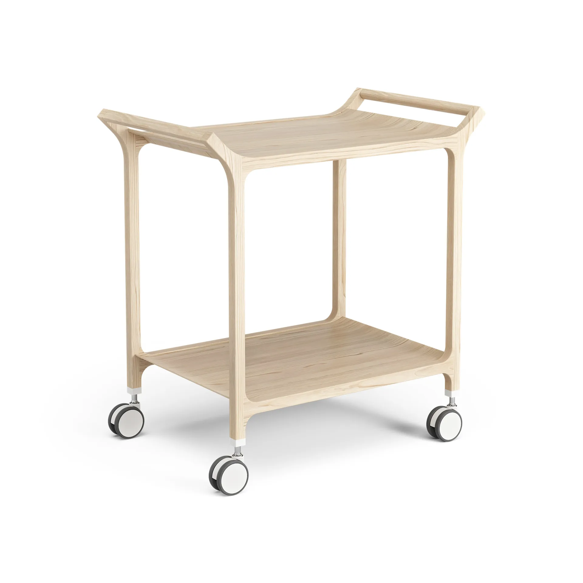 Carrito para servir Teatime, fresno lacado Swedese