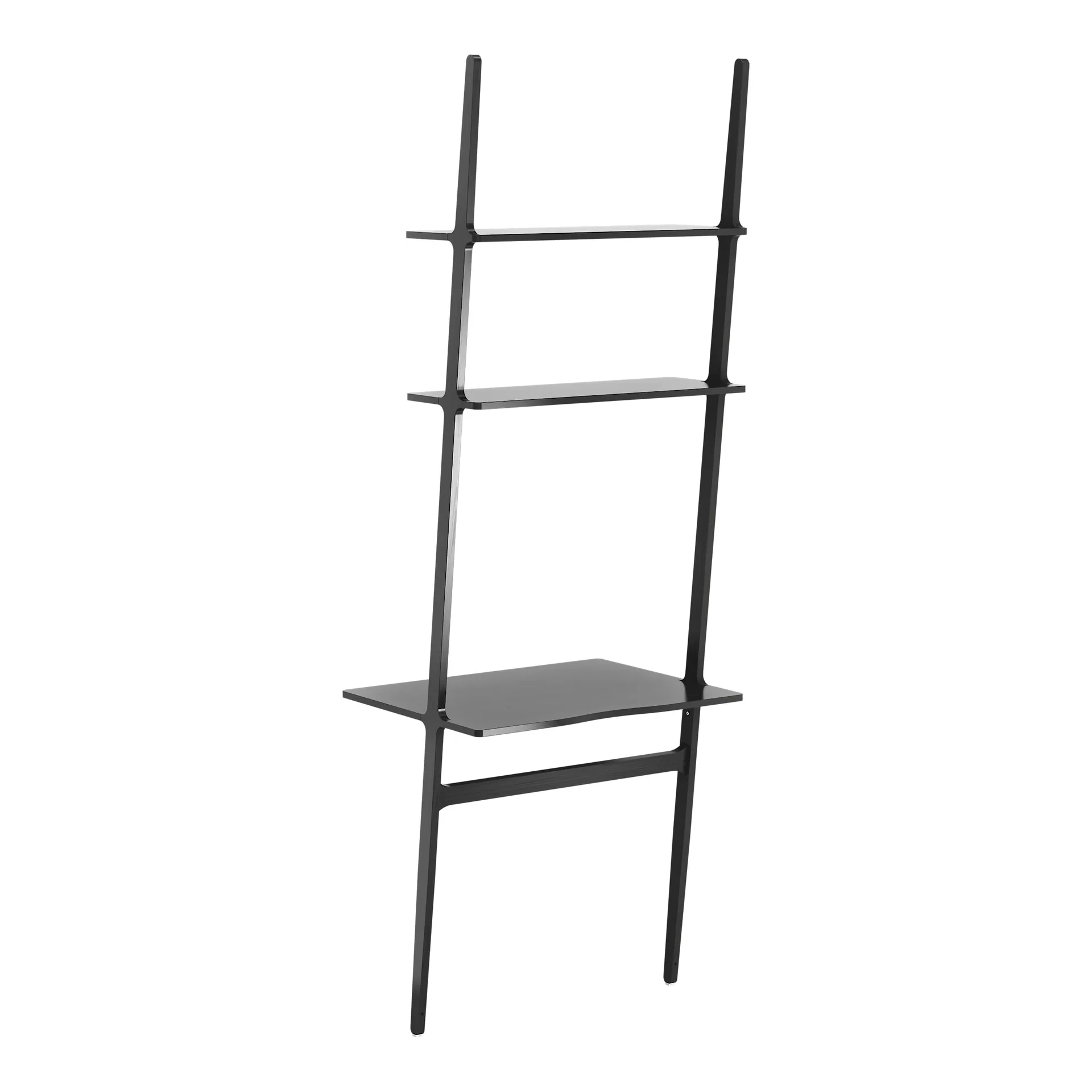 Escritorio Libri, fresno lacado negro Swedese