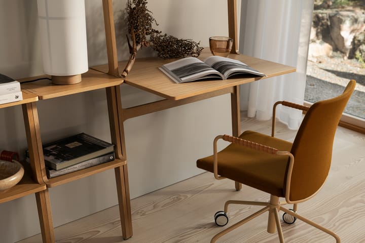 Escritorio Libri, roble lacado Swedese