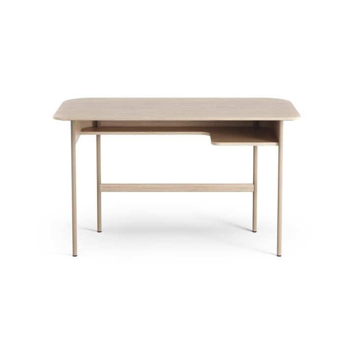 Escritorio Luna, Roble pigmentado blanco Swedese