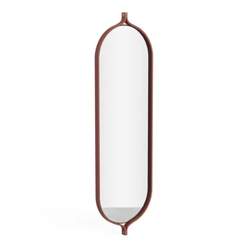 Espejo Comma rectangular 135 cm - fresno rojo - Swedese