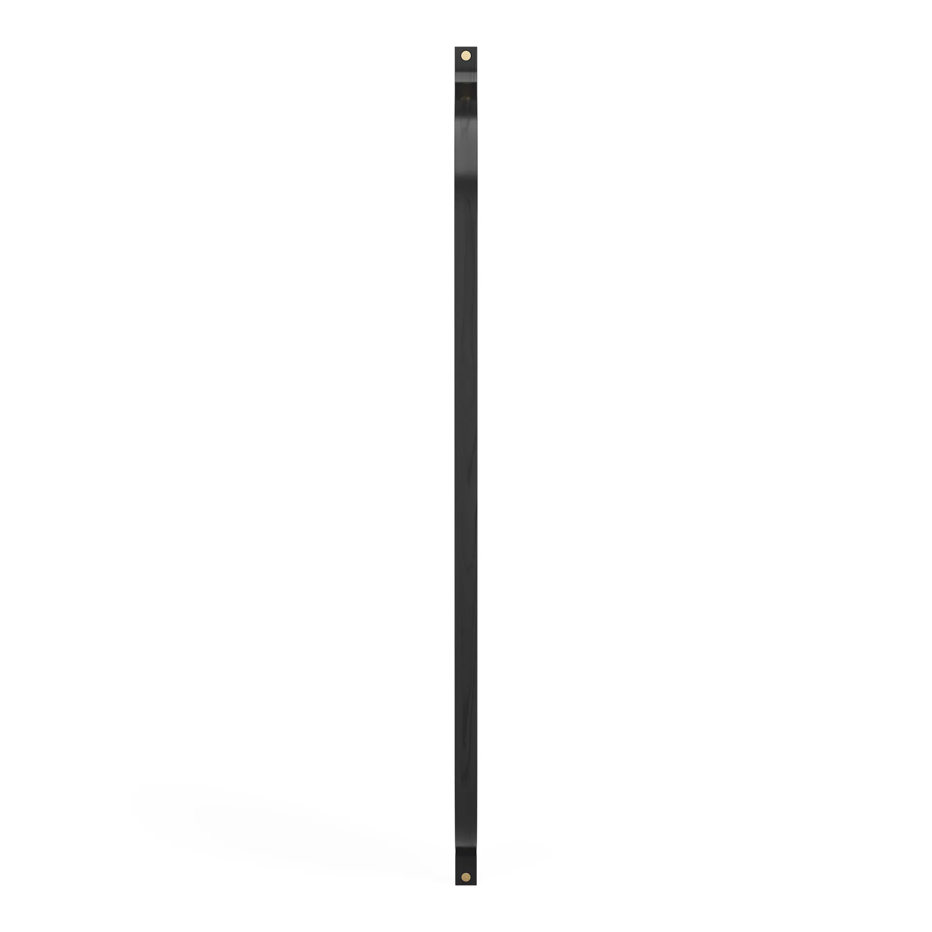 Espejo Comma rectangular 135 cm, fresno teñido de negro Swedese