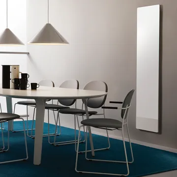 Espejo de pared Mira - Lacado blanco - Swedese