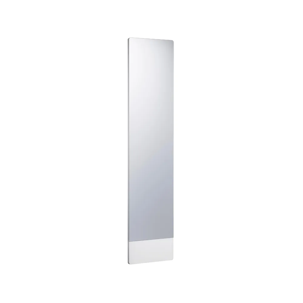 Espejo de pared Mira, Lacado blanco Swedese