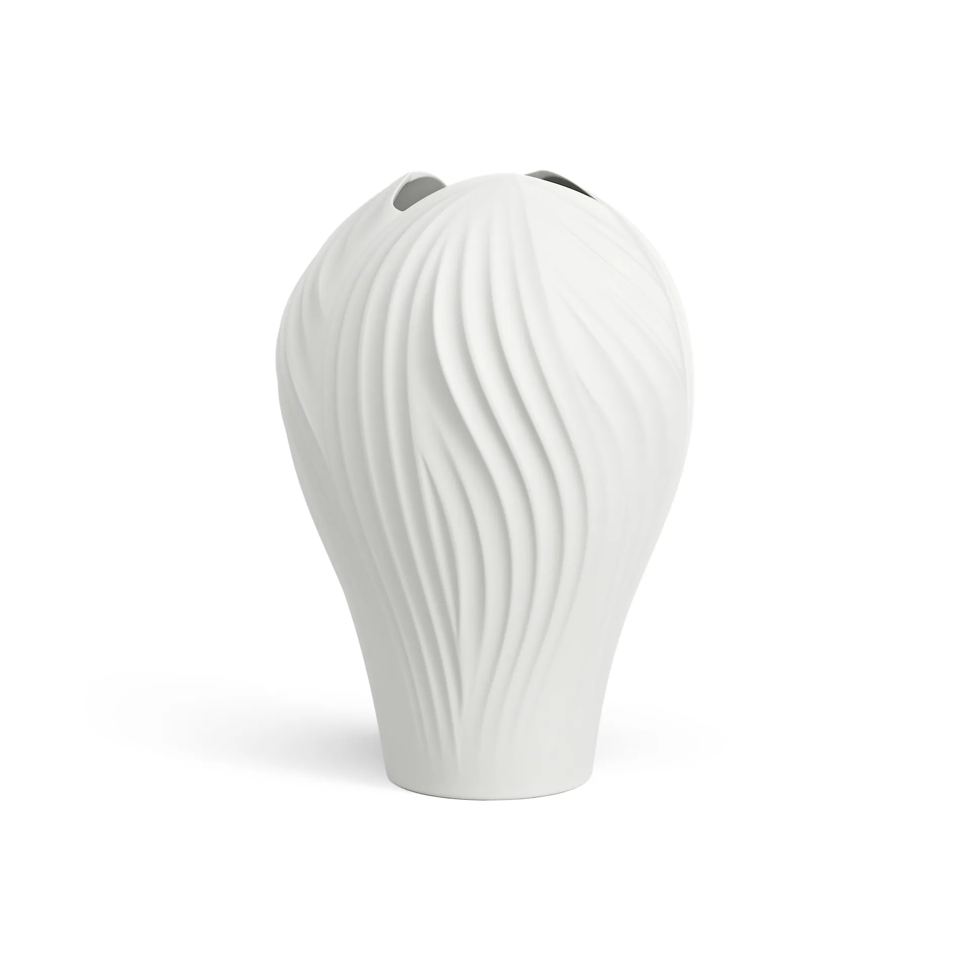 Jarrón Anna grande 31 cm, blanco Swedese