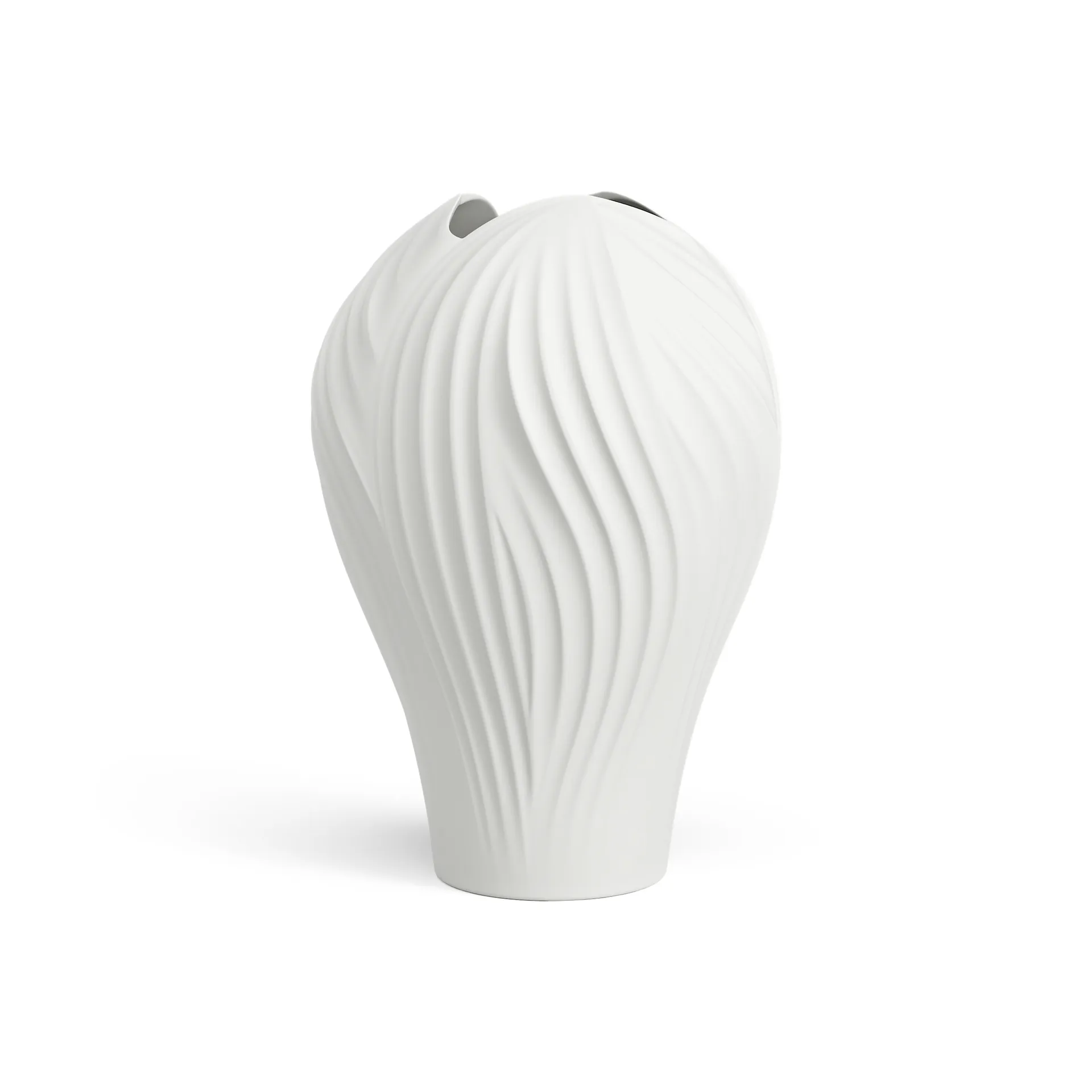 Jarrón Anna grande 31 cm, blanco Swedese