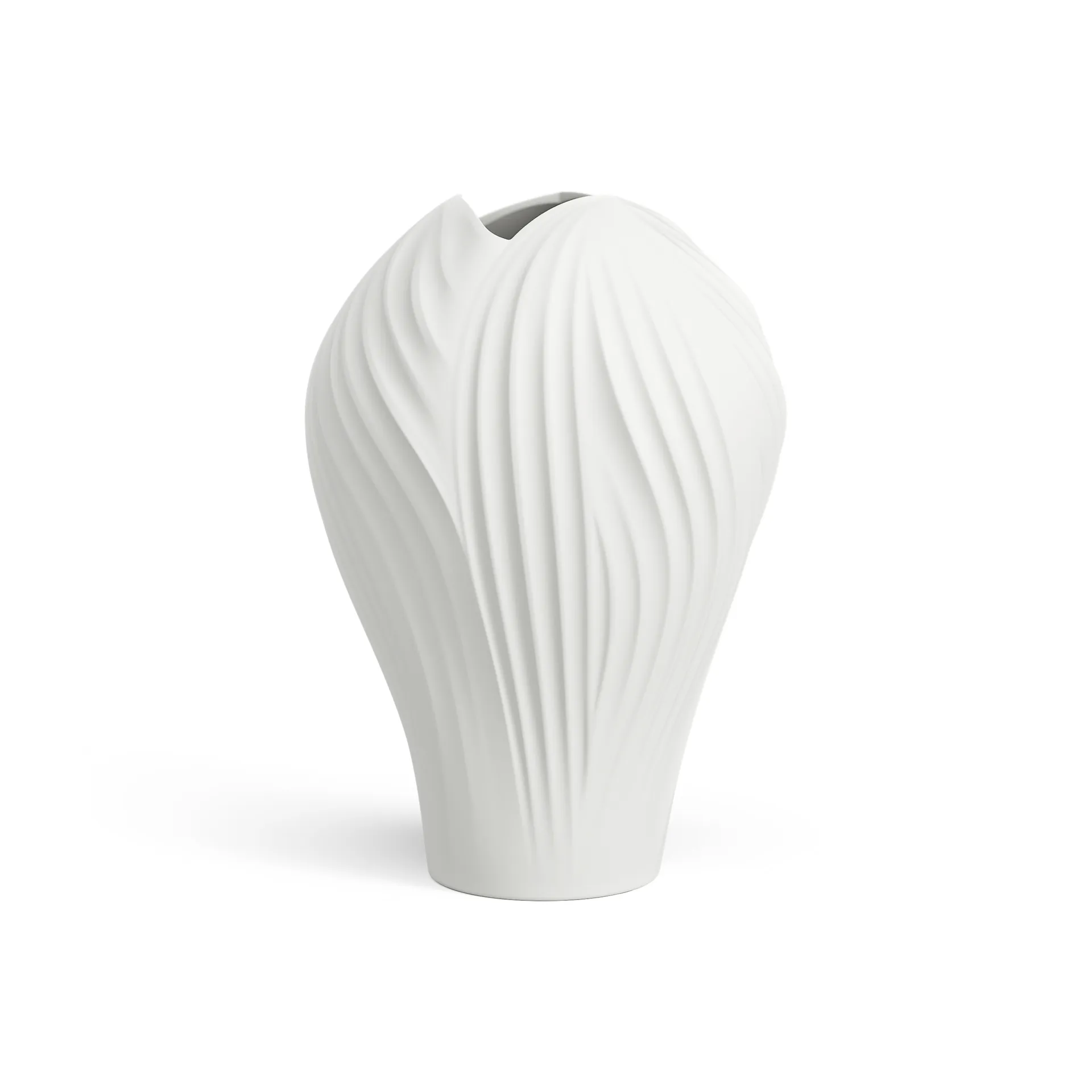Jarrón Anna grande 31 cm, blanco Swedese