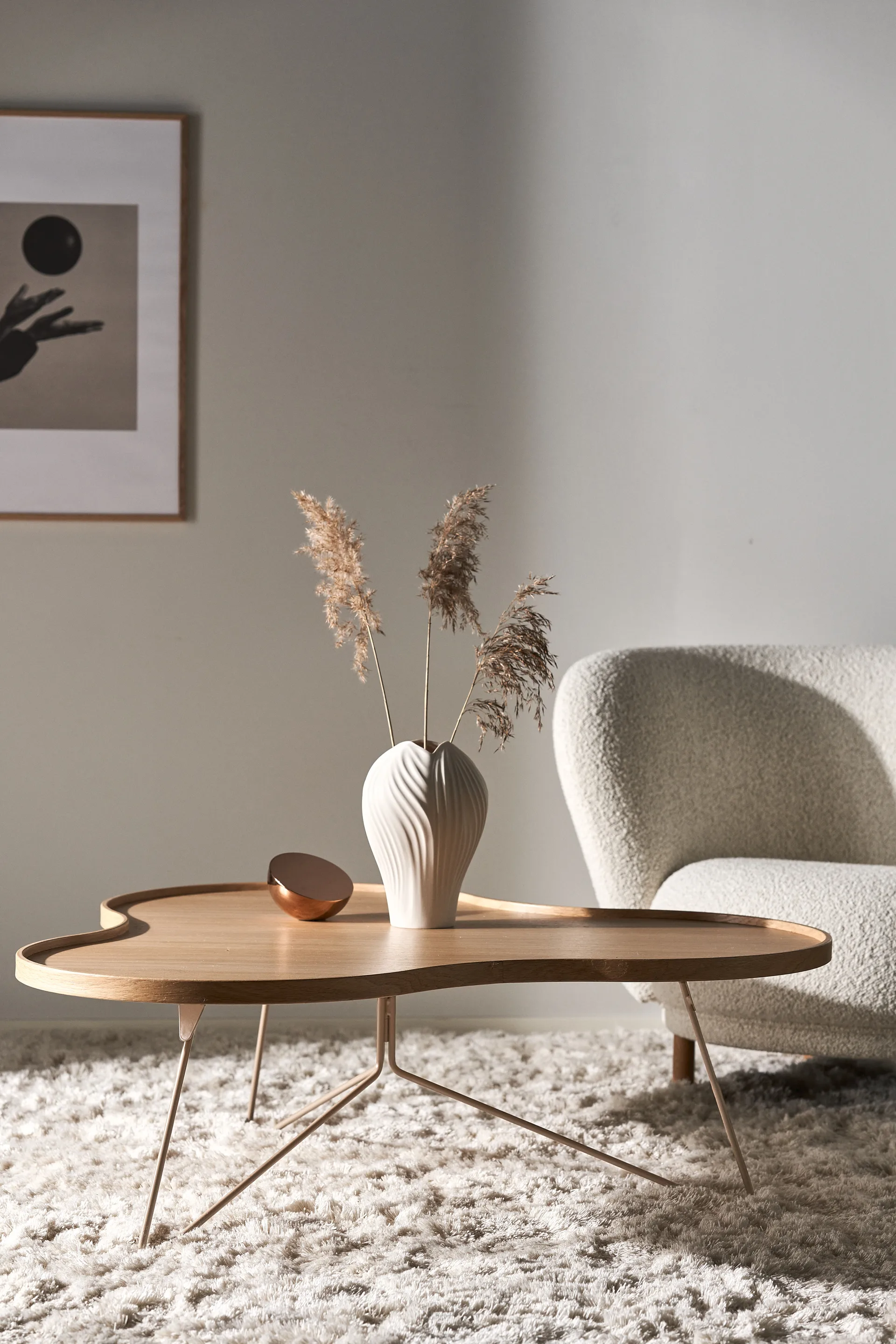 Jarrón Anna pequeño 27 cm, blanco Swedese