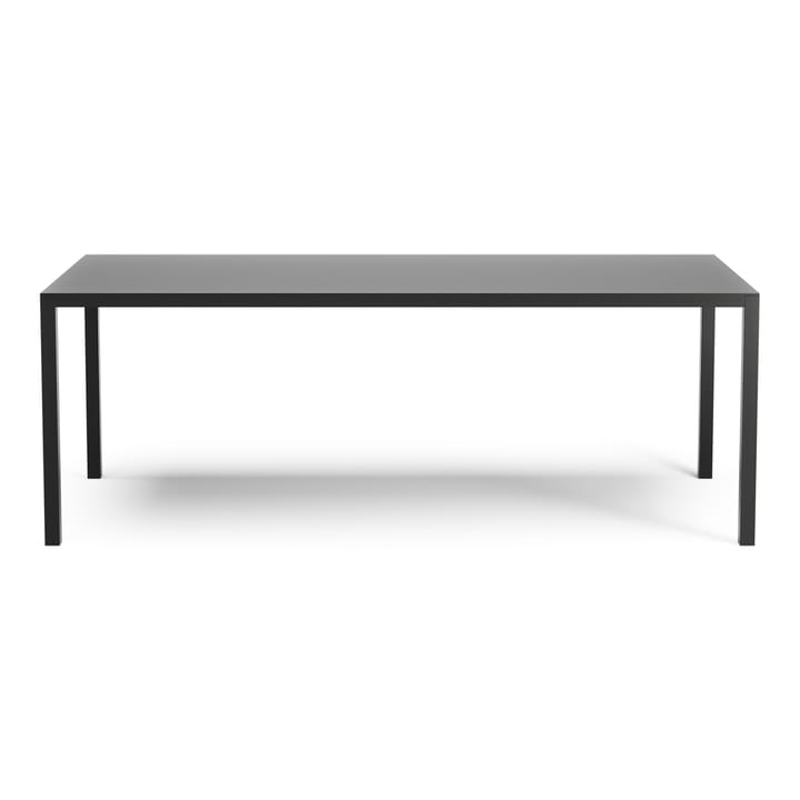 Mesa Bespoke 90x200 cm, fresno lacado negro Swedese