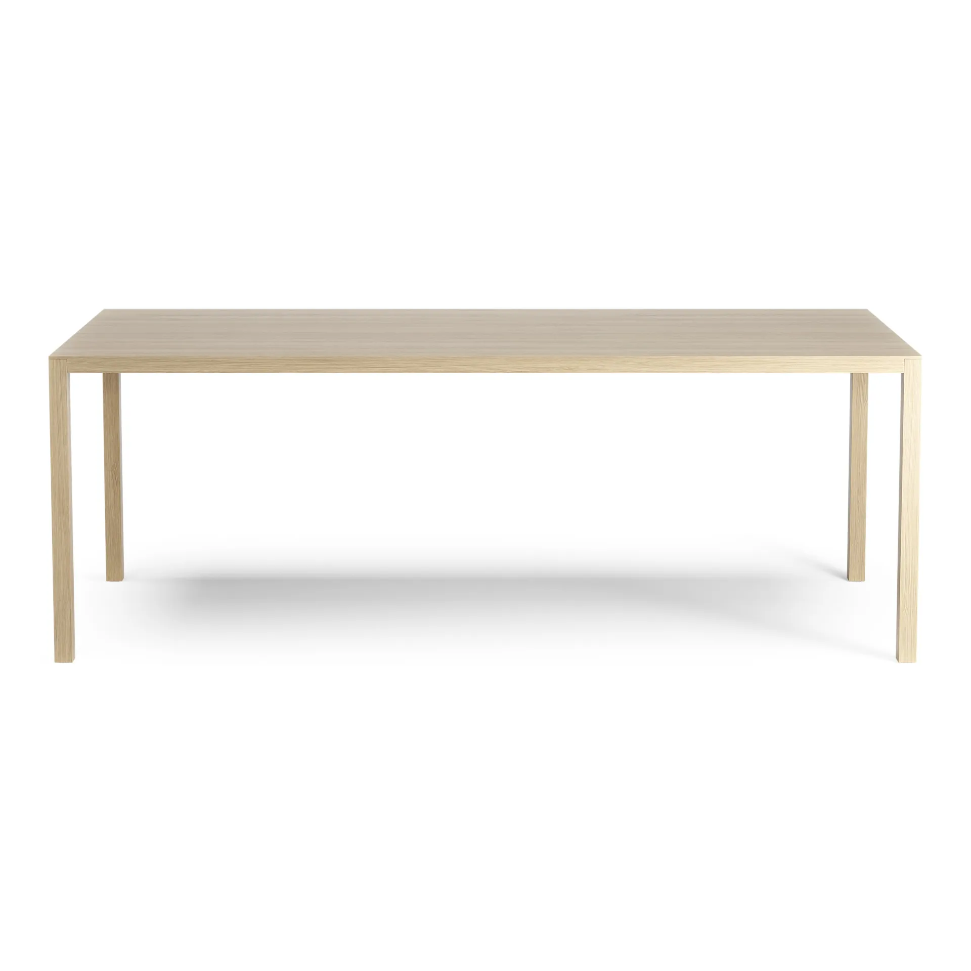 Mesa Bespoke 90x200 cm, roble lacado Swedese