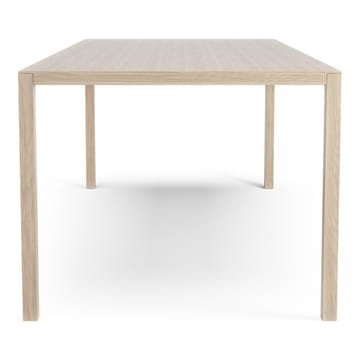 Mesa Bespoke 90x200 cm - roble pigmentado blanco - Swedese
