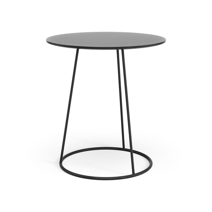 Mesa Breeze tablero liso Ø46 cm, negro Swedese