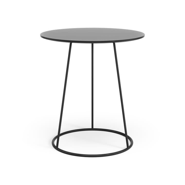 Mesa Breeze tablero liso Ø46 cm, negro Swedese