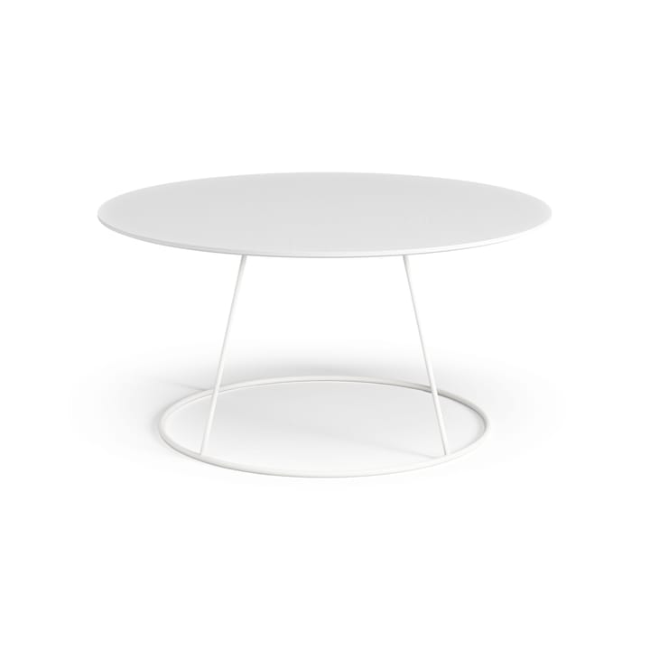 Mesa Breeze tablero liso Ø80 cm, blanco Swedese