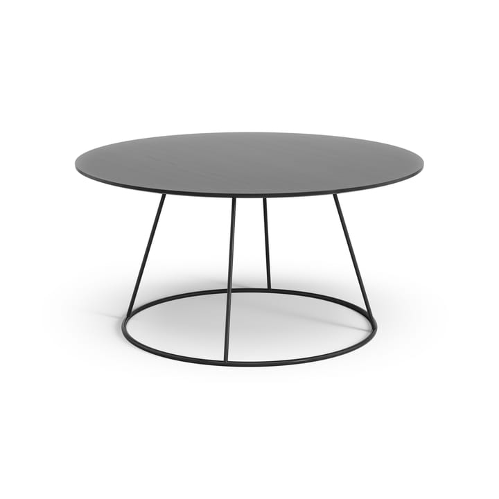 Mesa Breeze tablero liso Ø80 cm, negro Swedese