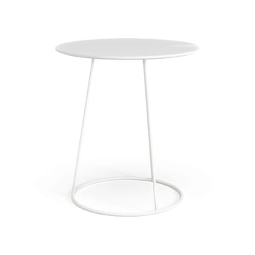 Mesa con ola Breeze Ø46 cm - blanco - Swedese