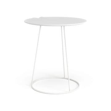 Mesa con ola Breeze Ø46 cm - blanco - Swedese