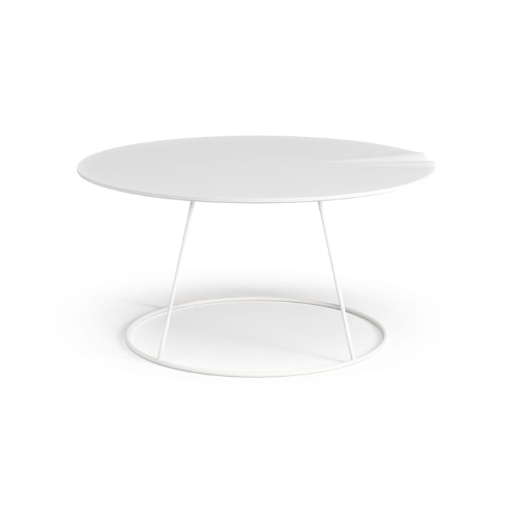 Mesa con ola Breeze Ø80 cm - blanco - Swedese