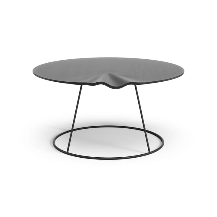 Mesa con ola Breeze Ø80 cm, negro Swedese