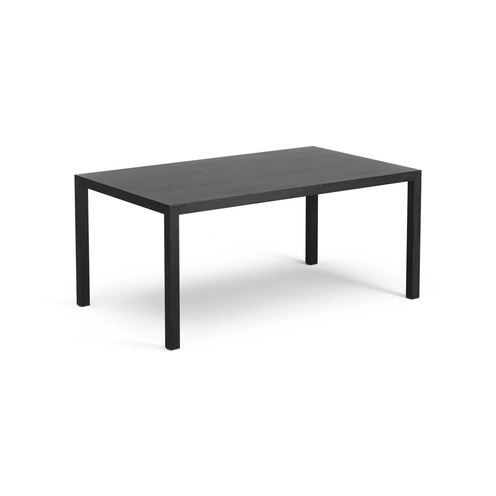Mesa de centro Bespoke 58x100 cm, H45 cm roble teñido negro Swedese