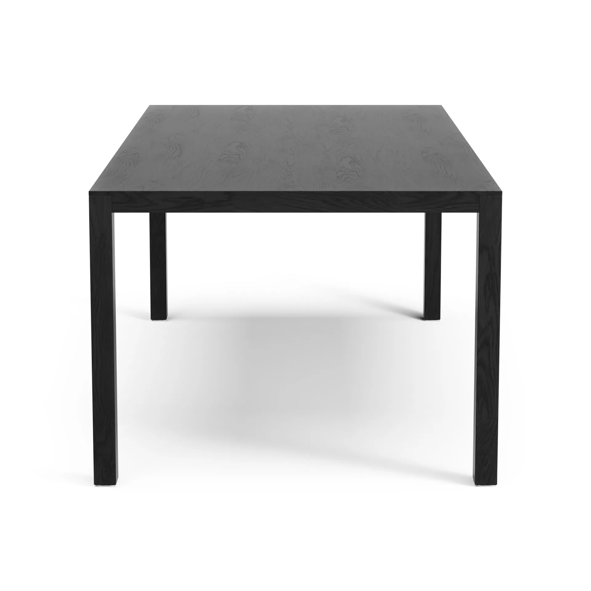 Mesa de centro Bespoke 58x100 cm, H45 cm roble teñido negro Swedese