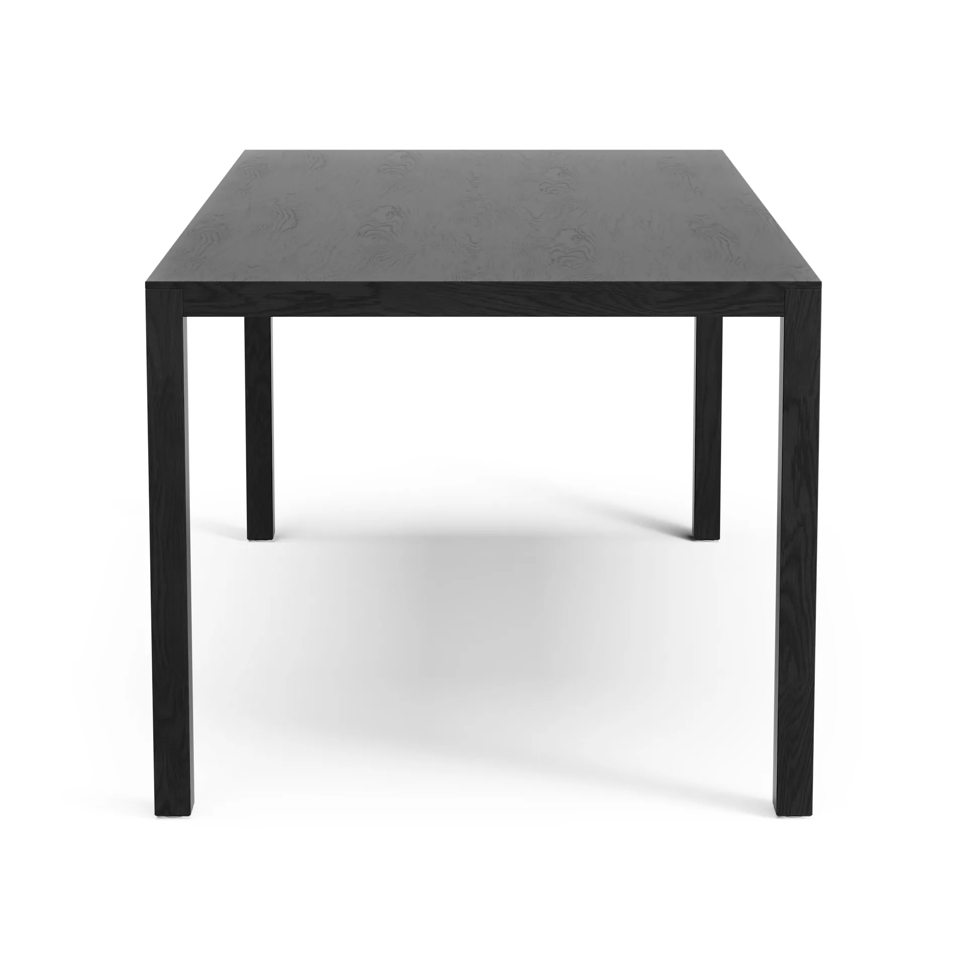 Mesa de centro Bespoke 58x100 cm, H50 cm roble teñido negro Swedese
