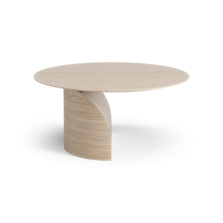 Mesa de centro Savoa H40 cm, roble pigmentado blanco Swedese