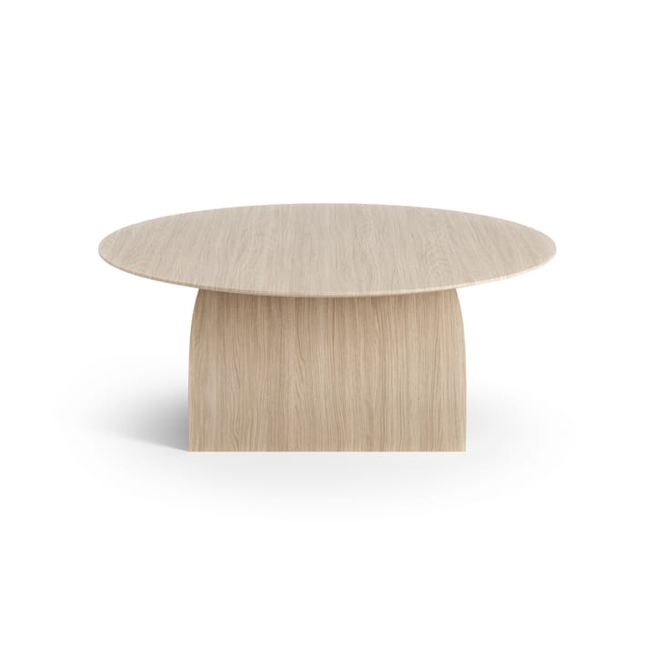 Mesa de centro Savoa H40 cm, roble pigmentado blanco Swedese