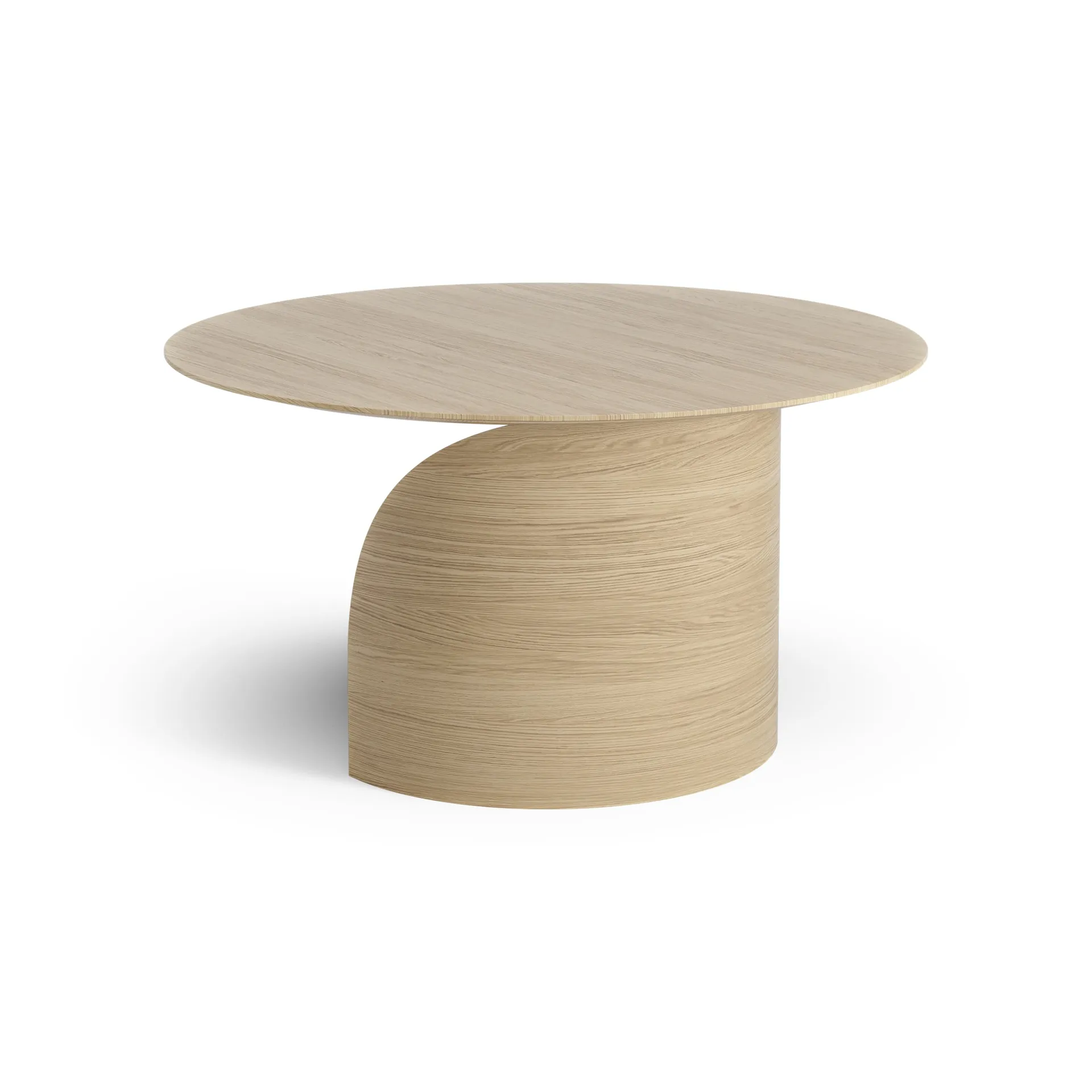 Mesa de centro Savoa H45 cm, roble lacado Swedese