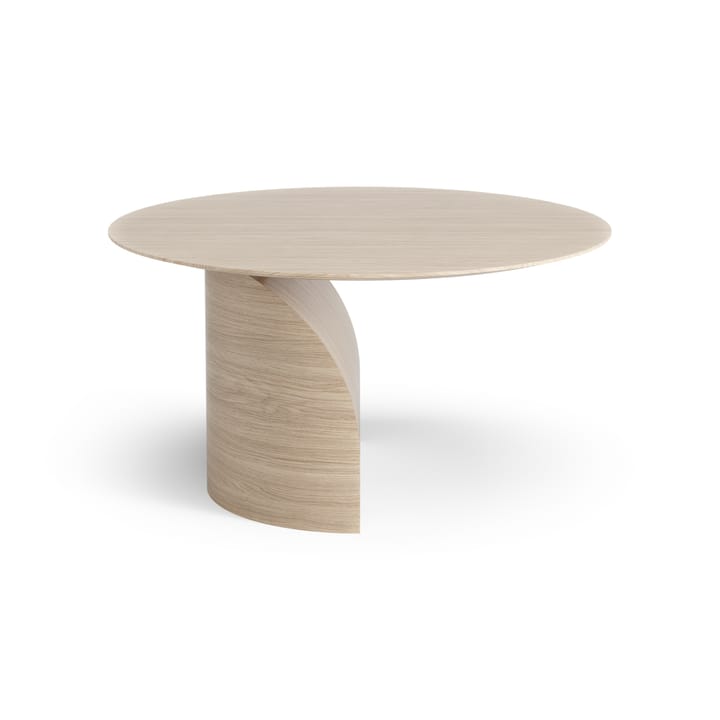 Mesa de centro Savoa H45 cm - roble pigmentado blanco - Swedese