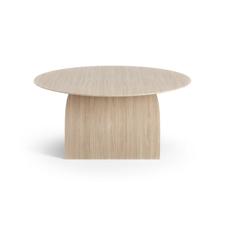 Mesa de centro Savoa H45 cm, roble pigmentado blanco Swedese