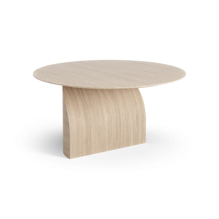 Mesa de centro Savoa H45 cm - roble pigmentado blanco - Swedese