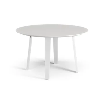 Mesa Divido Ø120 cm - fresno lacado blanco - Swedese
