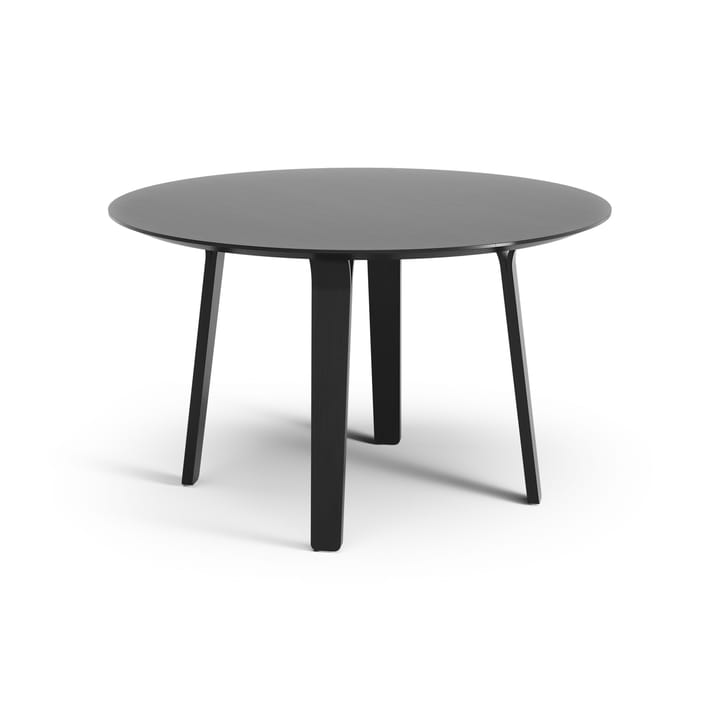 Mesa Divido Ø120 cm - fresno lacado negro - Swedese