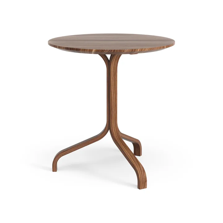 Mesa Lamino Ø46x49 cm - Nogal aceitado - Swedese