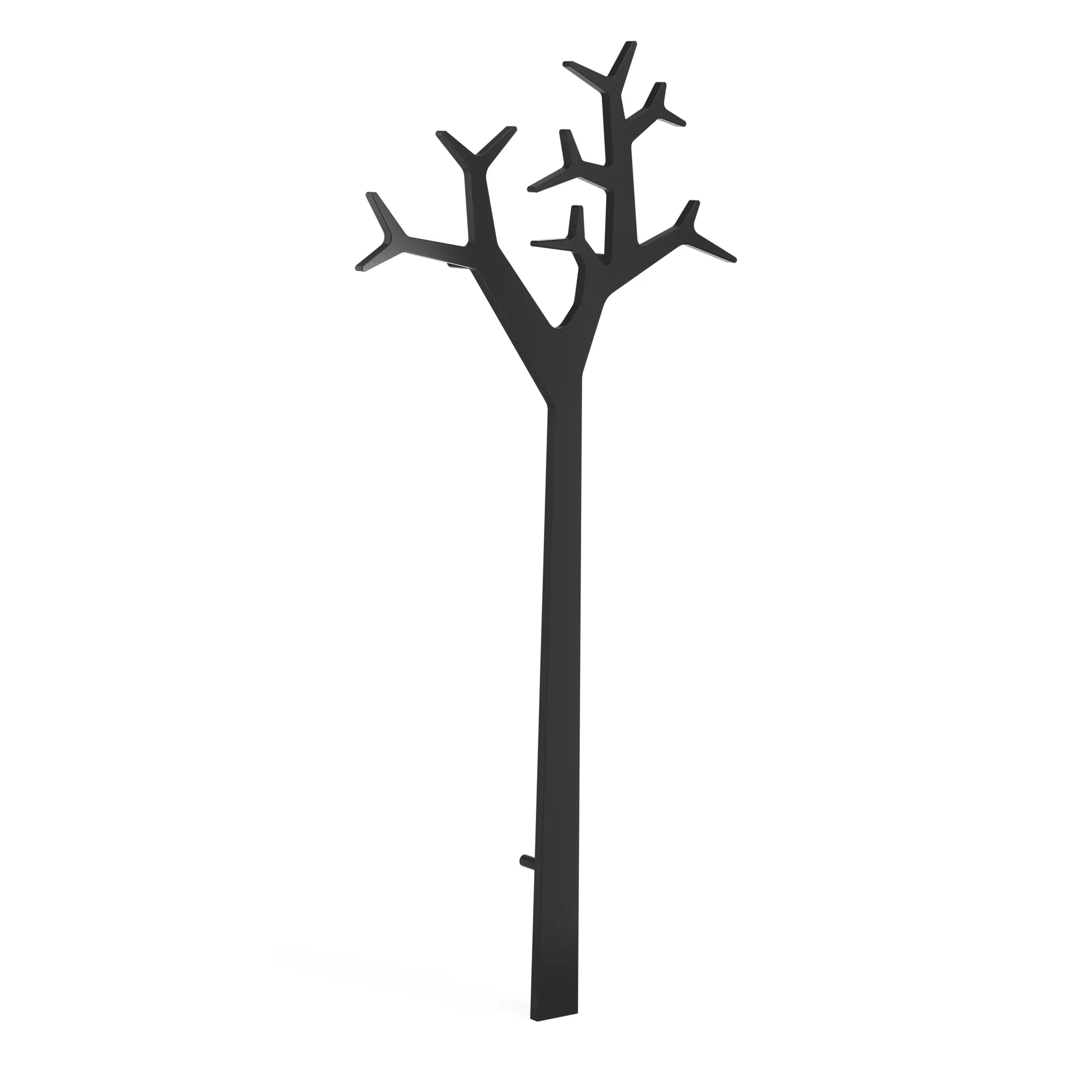 Perchero de pared Tree Black Edition 194 cm, negro Swedese