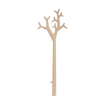 Perchero de pared Tree wall Special Edition 194 cm - Pino con acabado blanco - Swedese
