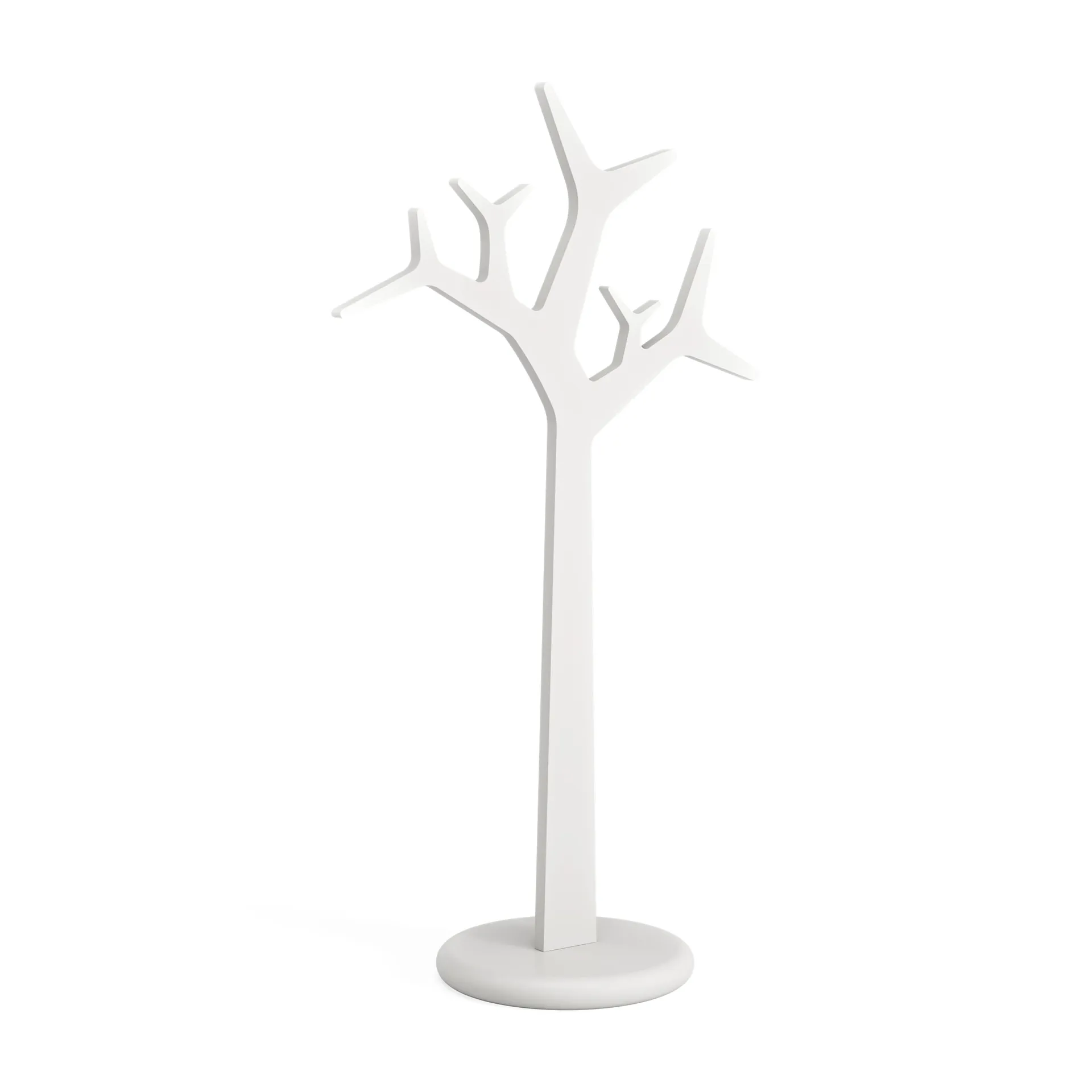 Perchero de suelo Tree 134 cm, blanco Swedese