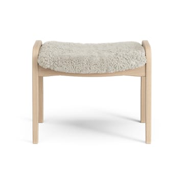 Reposapiés infantil Lamini haya lacada/piel de oveja - Moonlight (beige) - Swedese