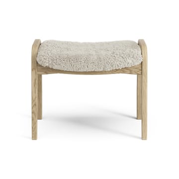 Reposapiés infantil Lamini roble lacado/piel de oveja - Moonlight (beige) - Swedese