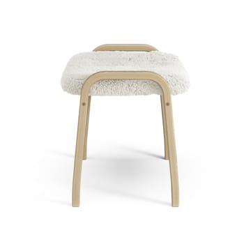 Reposapiés infantil Lamini roble lacado/piel de oveja - Offwhite (blanco) - Swedese