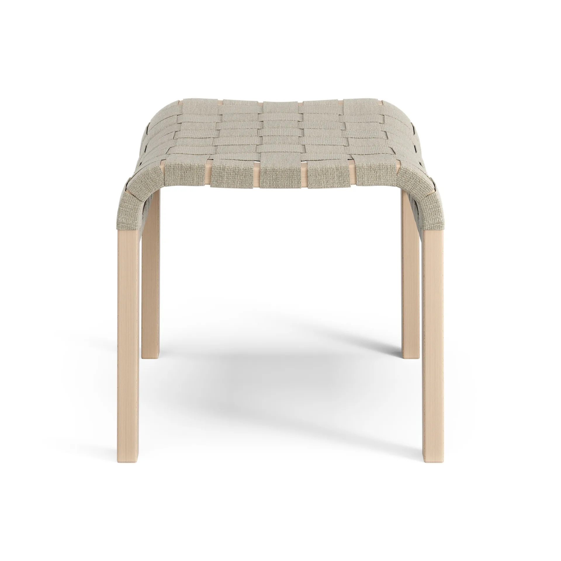 Reposapiés Primo haya lacada, natural Swedese