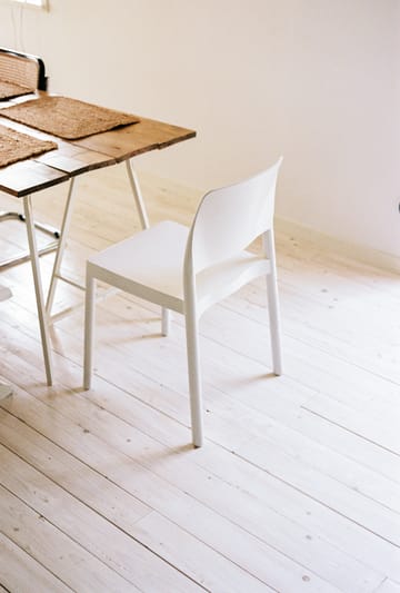Silla Grace - fresno lacado blanco - Swedese