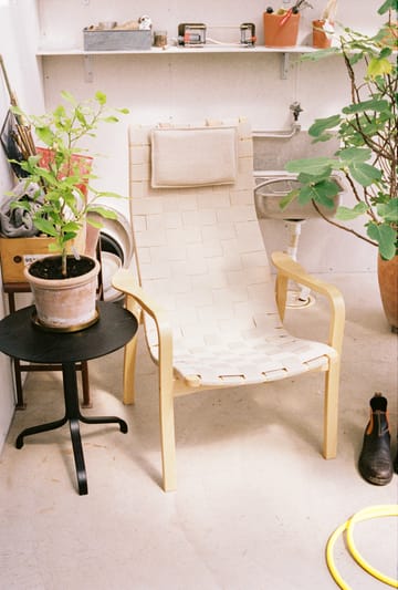 Sillón alto Primo con cojín para cuello haya lacada - natural - Swedese