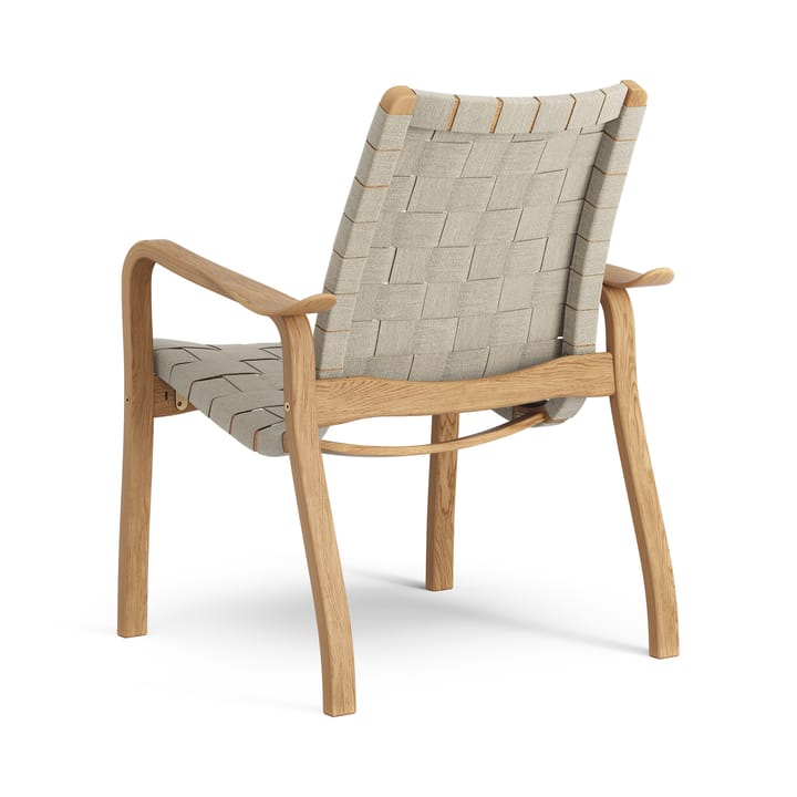 Sillón bajo Primo roble aceitado, natural Swedese